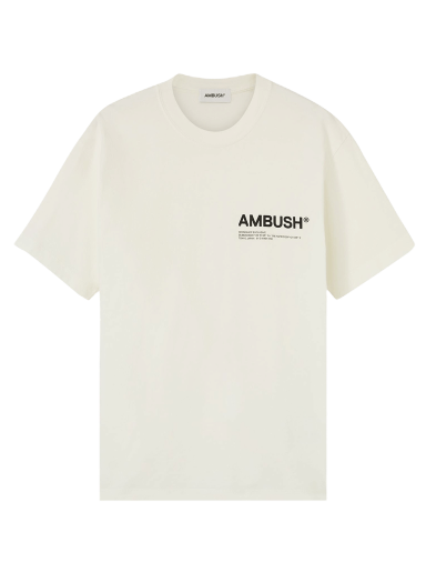 T-shirt Ambush Jersey Workshop T-Shirt Hvid | BMAA007S22JER0010210