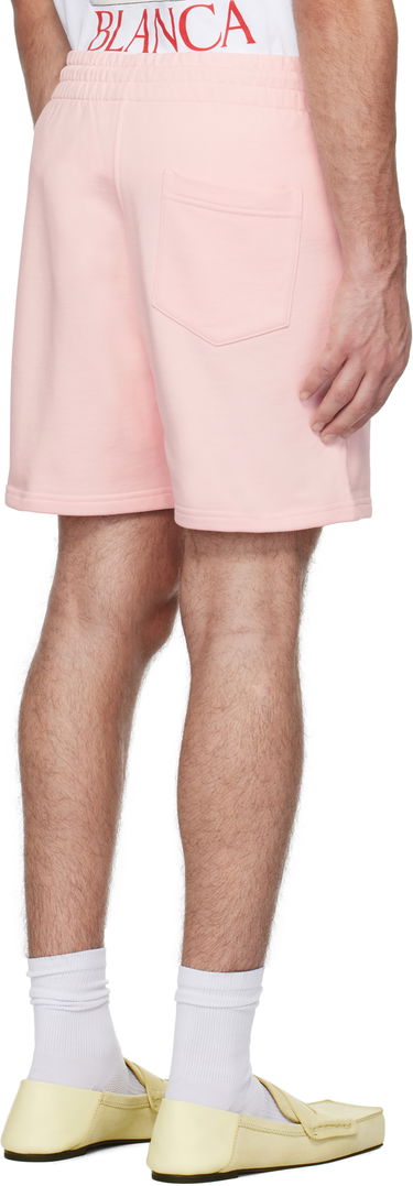 Shorts Casablanca Temple Rubber Patch Shorts Lyserød | MPS25-JTR-003-01, 2
