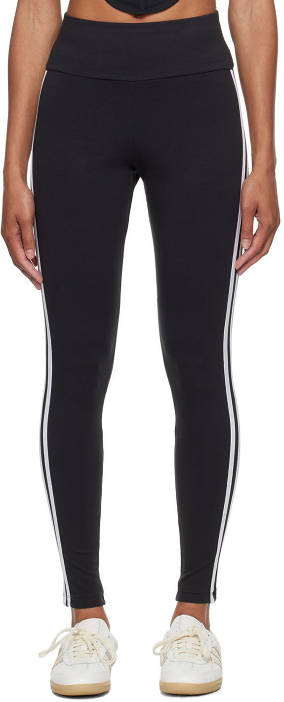 Leggings adidas Originals Black 3-Stripes Leggings Sort | IP2968