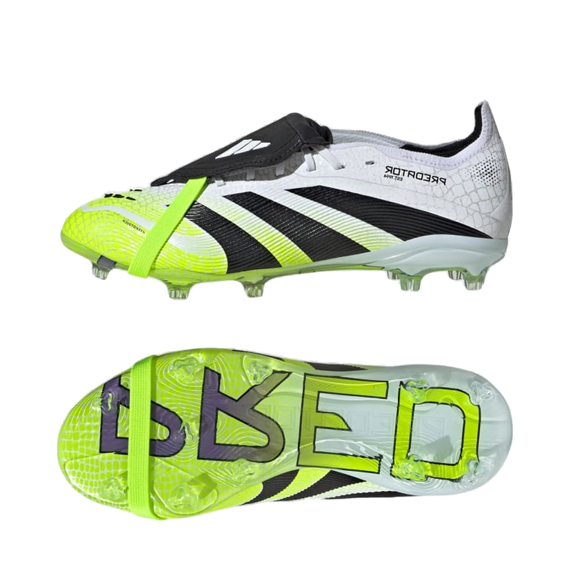 Sneakers og sko adidas Performance Predator Elite Fold-Over Tongue Firm Ground Hvid | JP9915