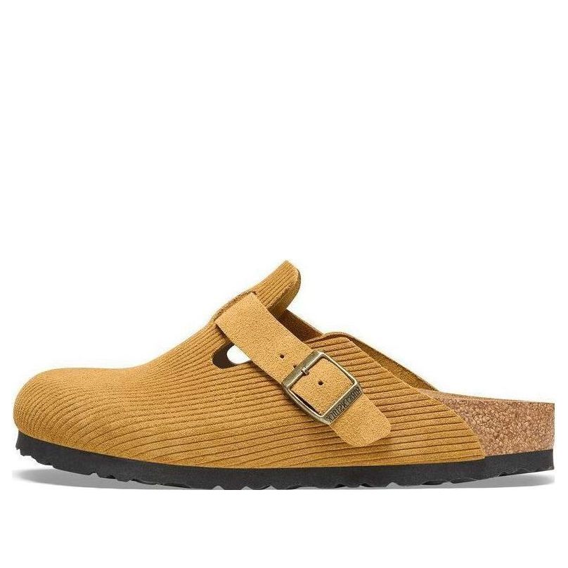 Sneakers og sko Birkenstock Birkenstock Boston Suede Embossed Clogs Gul | 1026155, 0