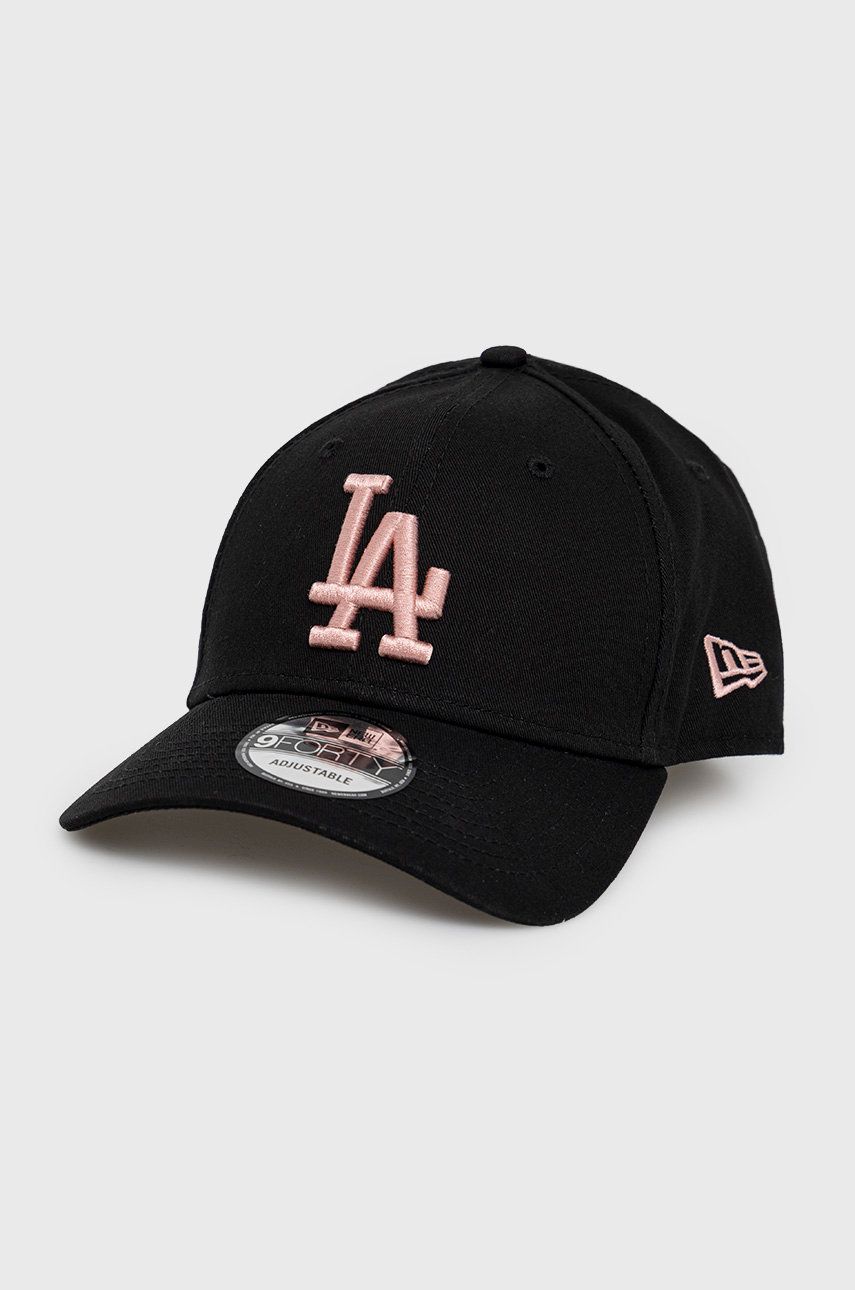 Kasket New Era League Essential 9Forty LA Dodgers Cap Sort | 60284862, 0