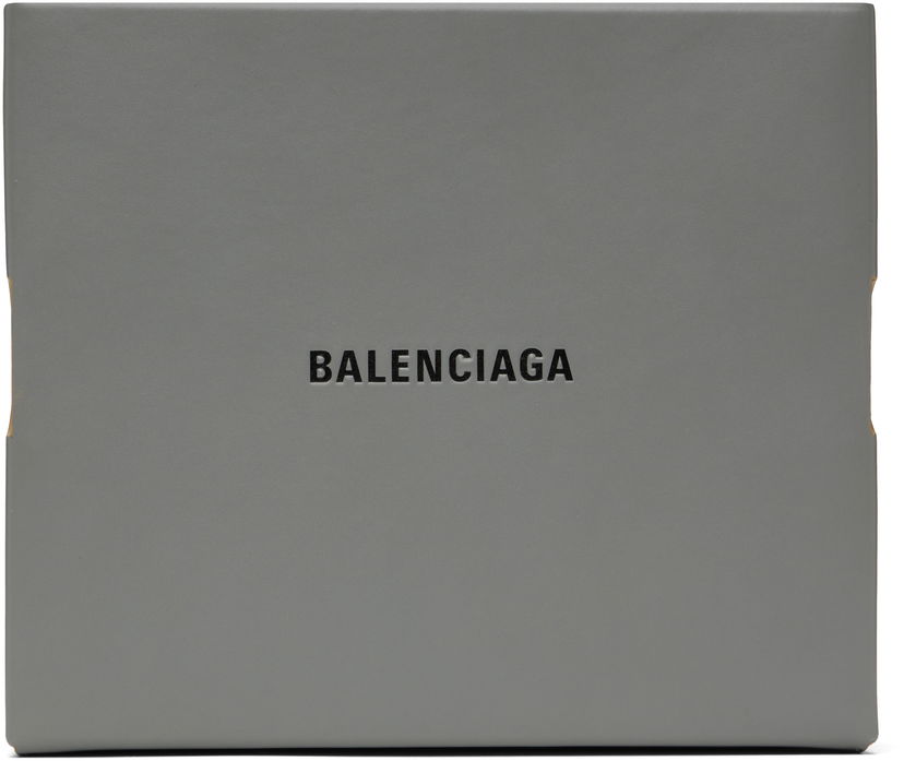 Rejsetaske Balenciaga Balenciaga Shopper Box Clutch Grå | 817708 2ABIL