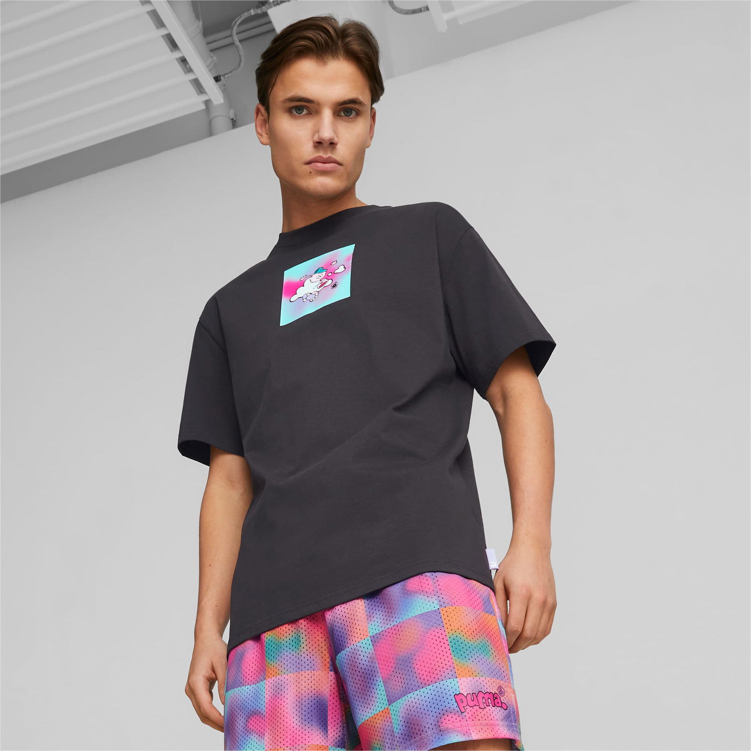 T-shirt Puma X 8ENJAMIN T-Shirt Grå | 539820_01, 1