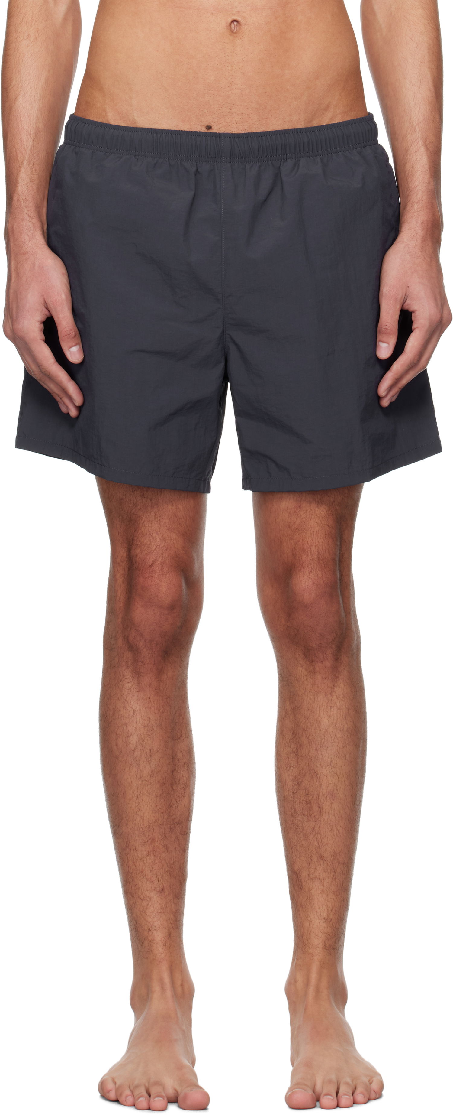 Badetøj OUR LEGACY Our Legacy Drape Tech Swim Shorts Grå | M2254DD, 0