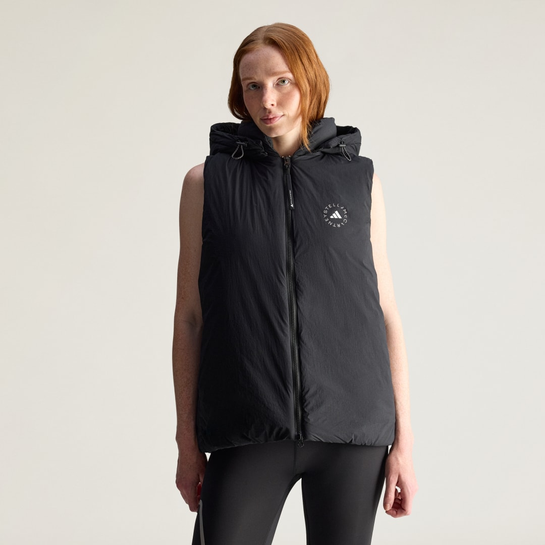 Vest adidas Performance adidas by Stella McCartney Padded Vest Sort | JW2038, 0