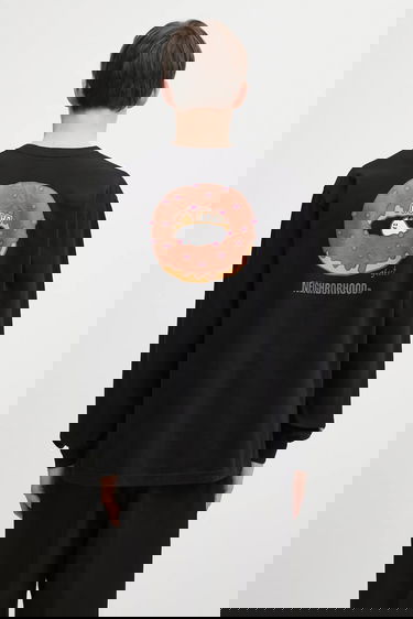 T-shirt Neighborhood Long-sleeve T-shirt with Donut and Ghost graphic Sort | 252PCNH.LT10, 0