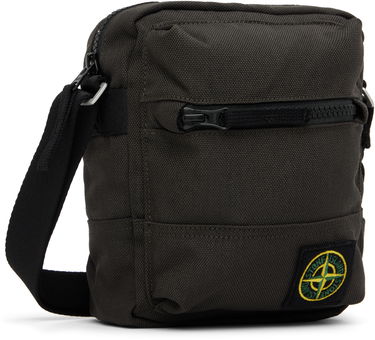 Skuldertaske Stone Island Resin Treated CORDURA 1500 Crossbody Pouch Grøn | K2S15 9200011 S0075, 1