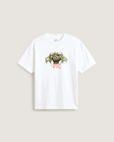 T-shirt Vans Goofy Ghoul T-Shirt Hvid | VN000PDYWHT, 0