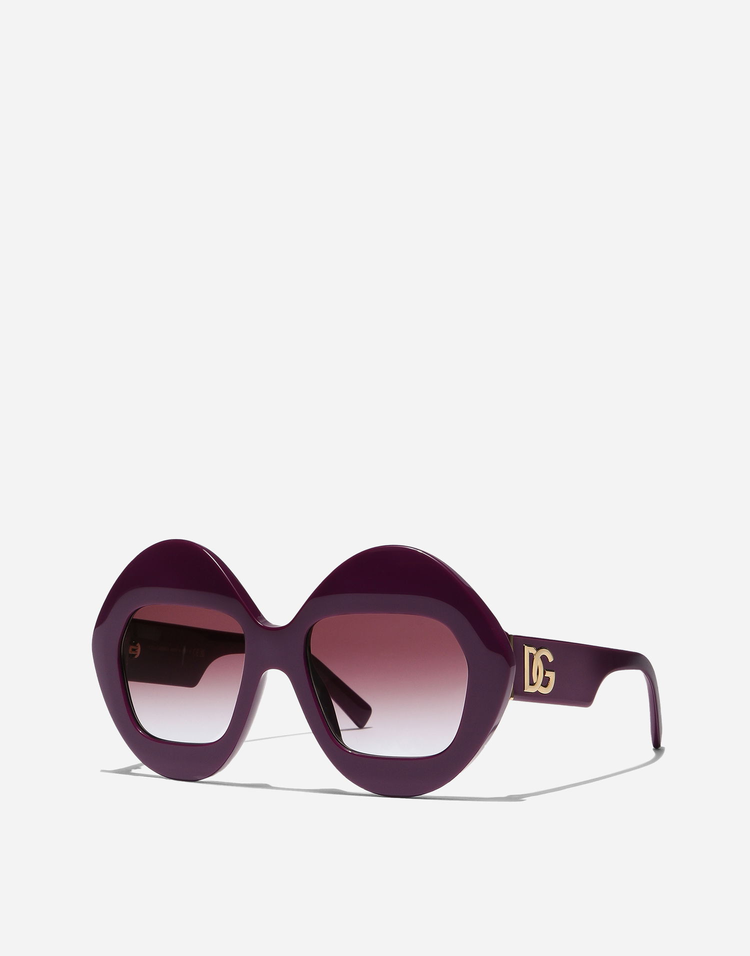 Solbriller Dolce & Gabbana Dolce & Gabbana Maiolica Gradient Sunglasses Lilla | VG4527VP48H9V000, 1