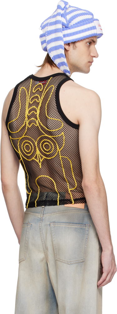 Hat Charles Jeffrey Loverboy Charles Jeffrey LOVERBOY Graphic Net Tank Top Blå | 54080303, 2