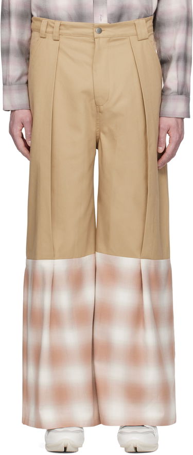 Bukser Collina Strada Collina Strada Cedar Wide Leg Trousers Beige | XX6045, 0