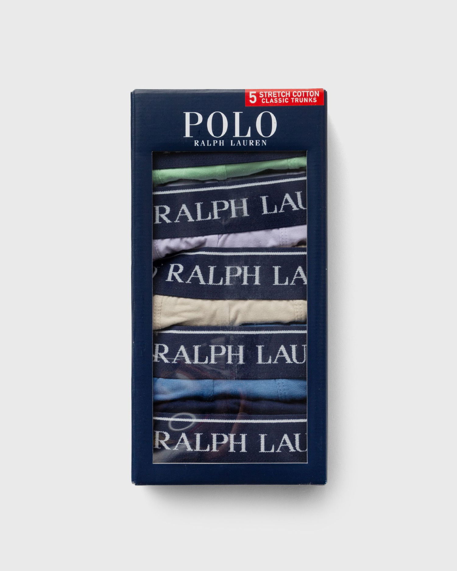 Boksere Polo by Ralph Lauren CLASSIC TRUNK-5 PACK Flerfarvet | 714864292008, 1