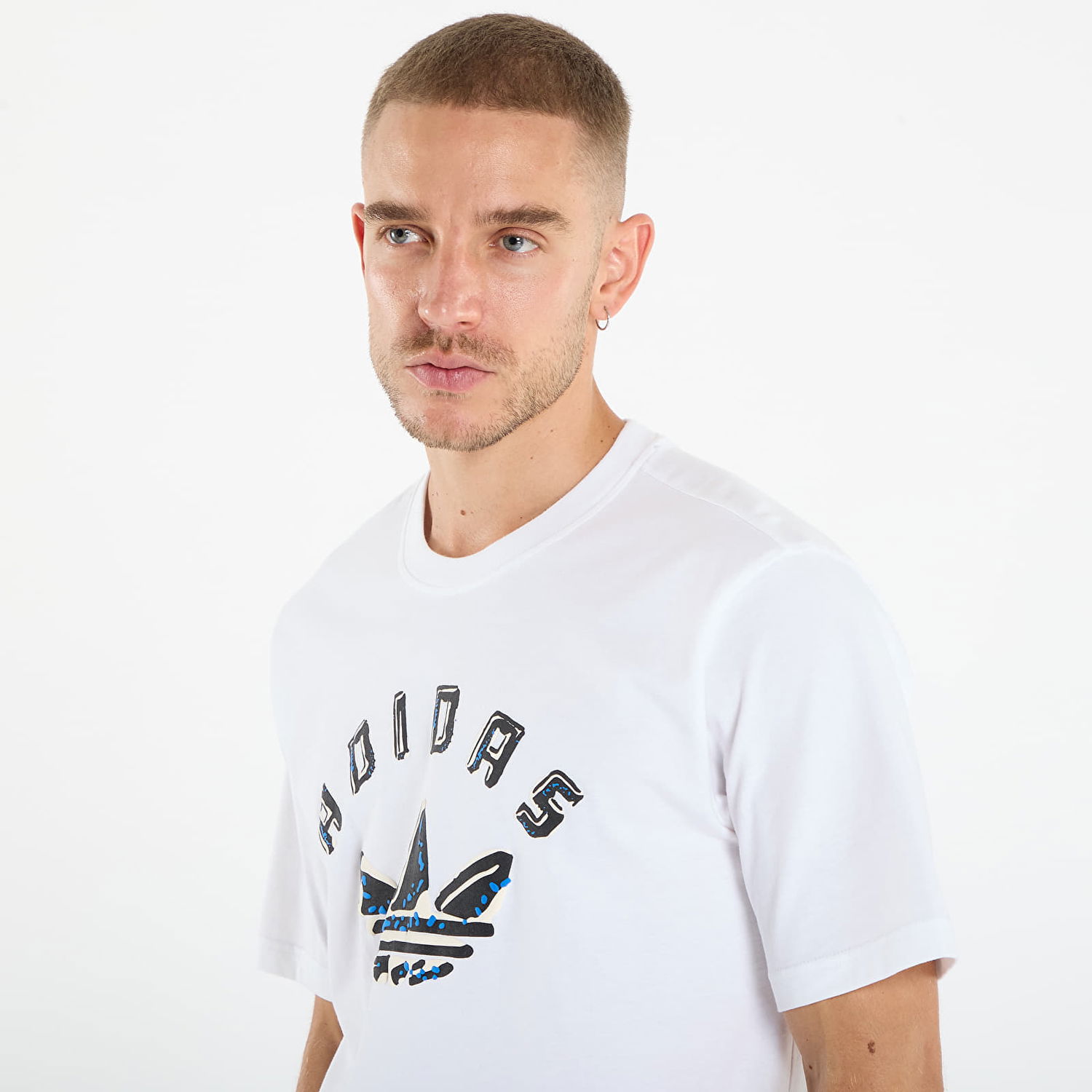 T-shirt adidas Originals adidas Graphic Tee Hvid | JX3089, 1