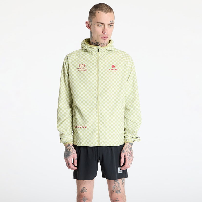Vindjakke Saysky SAYSKY Checker Pace Jacket Grøn | NMRJA22C1034