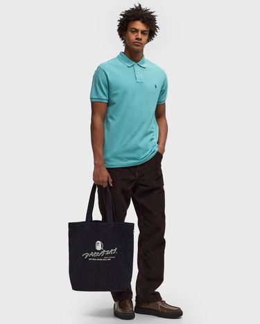 Polo skjorte Polo by Ralph Lauren Slim Fit Polo Shirt XXL Blå | 710536856439, 1