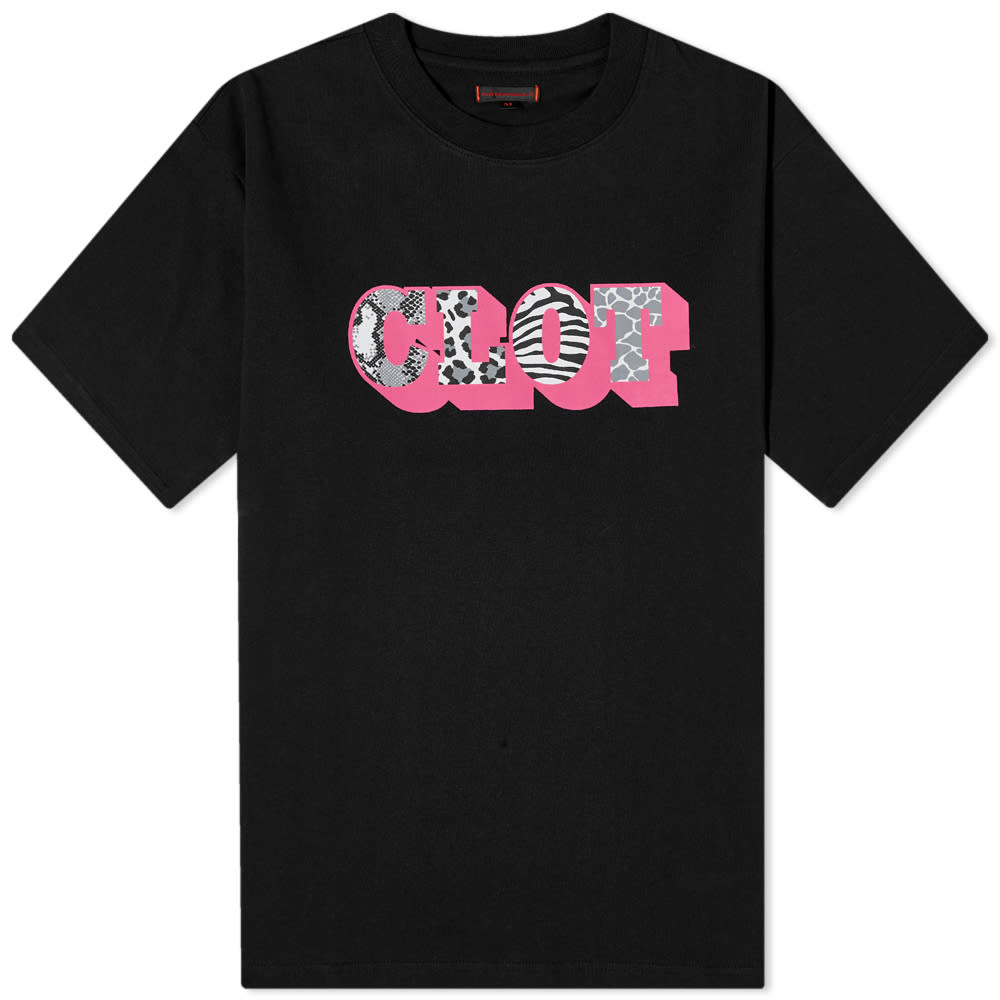 T-shirt CLOT Shadow Logo Tee Sort | CLTE22F10002-BLK, 0