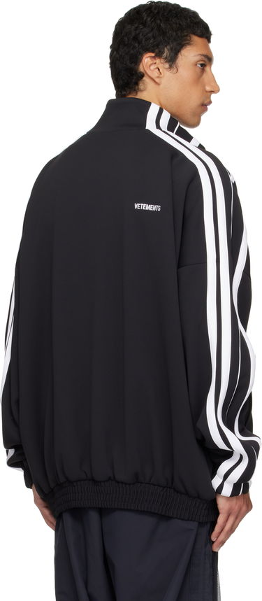 Jakke VETEMENTS VETEMENTS Gym Track Jacket Sort | UH76GJ300B, 2
