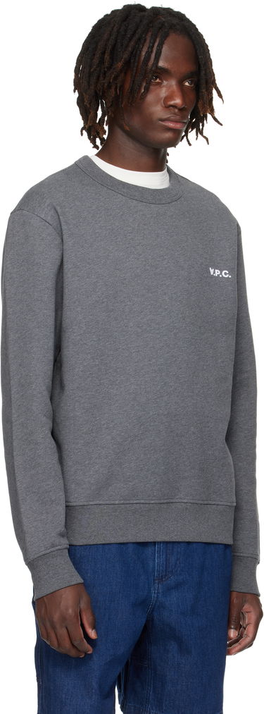 Sweatshirt A.P.C. Boxy Petit 'VPC' Sweatshirt Mørkeblå | COHBR-H27916, 4