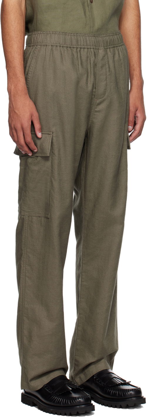 Cargo bukser Samsoe Samsoe Jabari Cargo Trousers Grøn | M23200065, 1