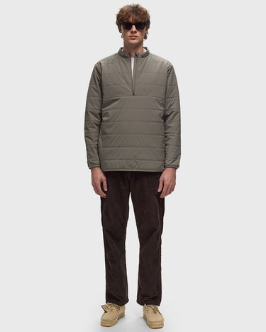 Jakke Snow Peak Flexible Insulated Half Zip Pullover Grå | SW-24AU004-KHAKI, 1