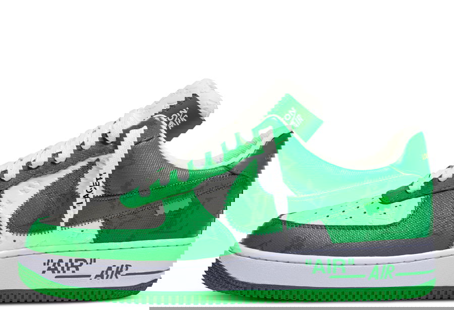 Sneakers og sko Nike Louis Vuitton By Virgil Abloh x Air Force 1 Low "White Green" Grøn | TBC-NXLV White Green, 1