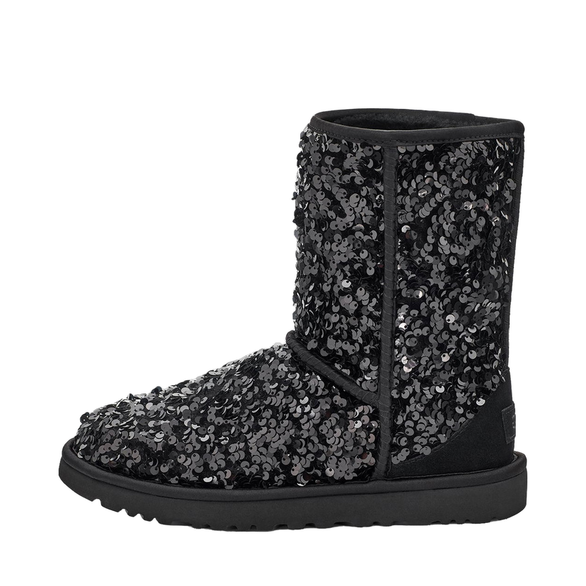 Sneakers og sko UGG Short Chunky Sequin Boot Sort | 1130650-BLK