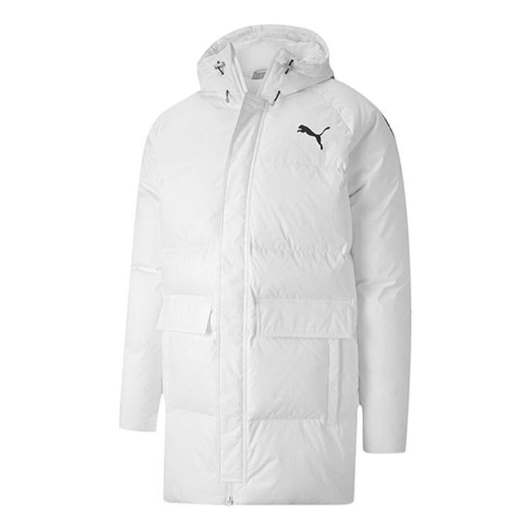 Puffer jakke Puma Down Jacket Hvid | 585513-02, 0