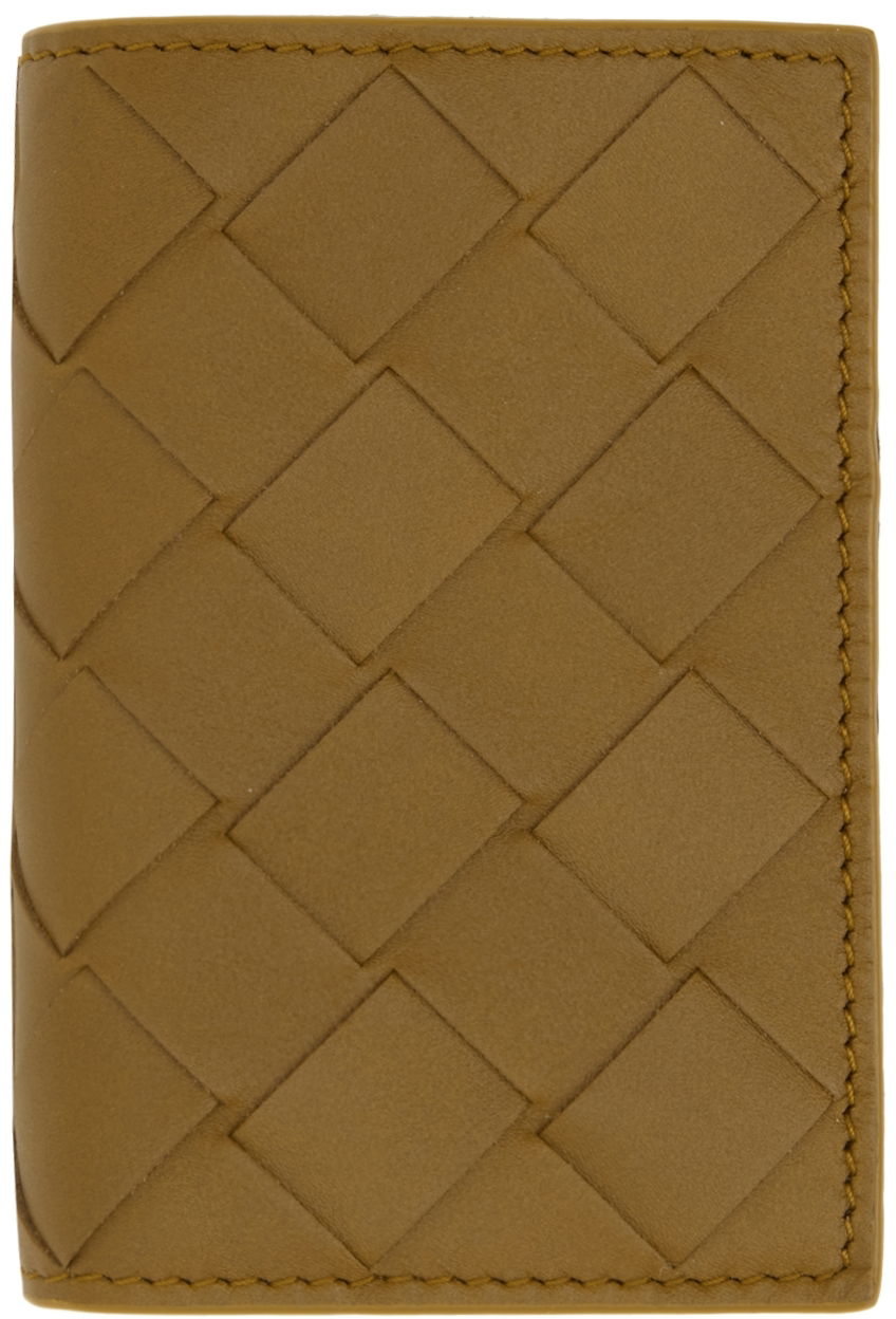 Tegnebog Bottega Veneta Tiny Trifold Wallet Beige | 667036 VCPQ4, 0