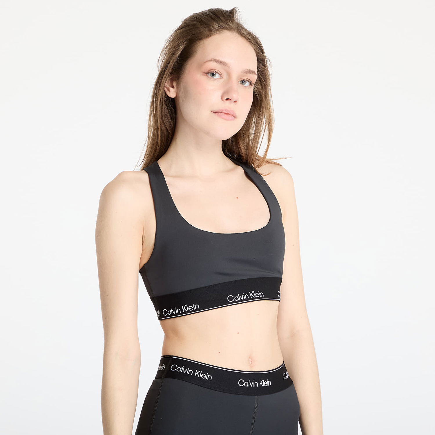 Bh CALVIN KLEIN Calvin Klein Modern Sport Medium Support Bra Grå | LVGWS5K138 UB1, 1