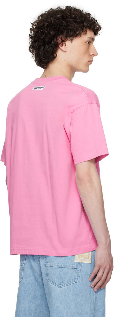 T-shirt AAPE by A Bathing Ape AAPE by A Bathing Ape 'AAPE Now' Moonface Heart Logo T-Shirt Lyserød | AAPTEM1600XXNPKX, 2