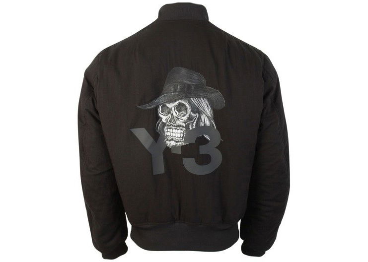 Tilbehør adidas Originals adidas Y-3 Reversible Bomber Jacket Black Sort | DY7303, 0