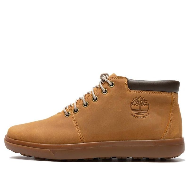 Sneakers og sko Timberland Ashwood Park Mid Waterproof Leather Chukka Beige | A2DSCM231