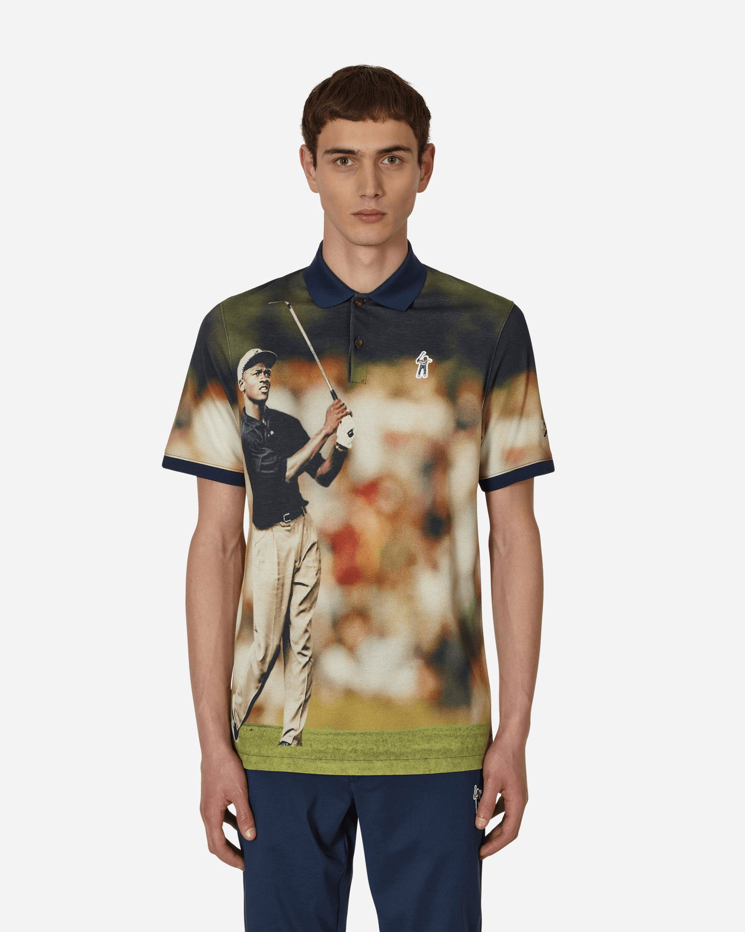 Polo skjorte Jordan Eastside Golf All-Over Printed Polo Shirt Flerfarvet | DV1900-410, 0