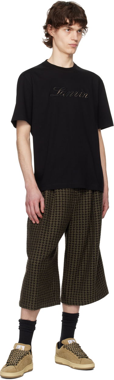 T-shirt LANVIN Lanvin Logo T-Shirt Sort | RM-TS0115-J171-P25, 3