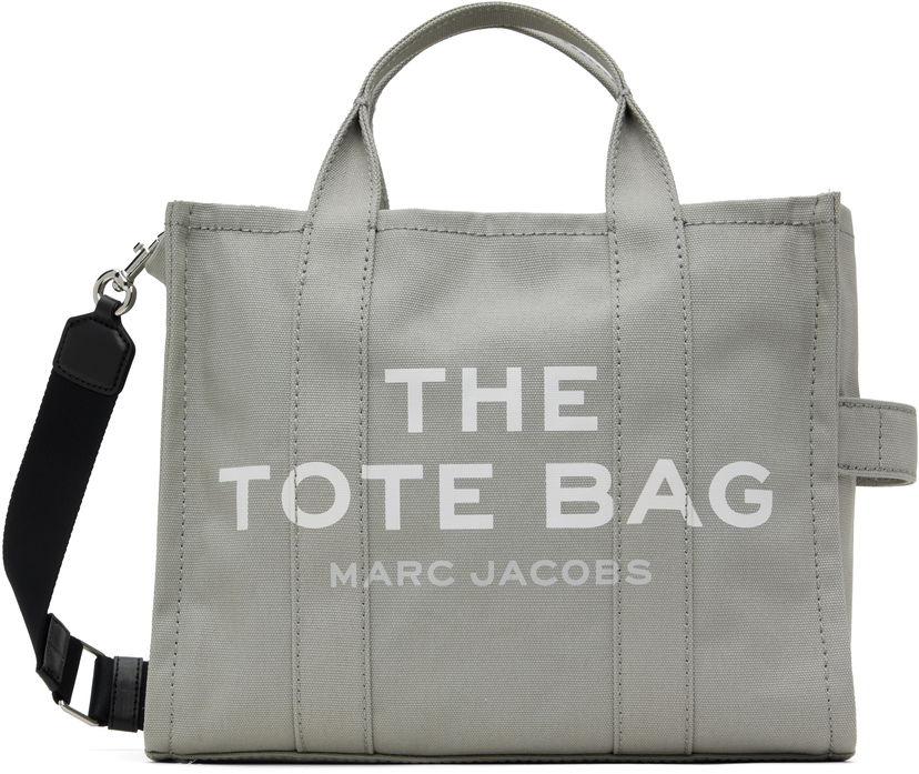 Mulepose Marc Jacobs Marc Jacobs 'The Tote Bag' Canvas Medium Tote Grå | M0016161