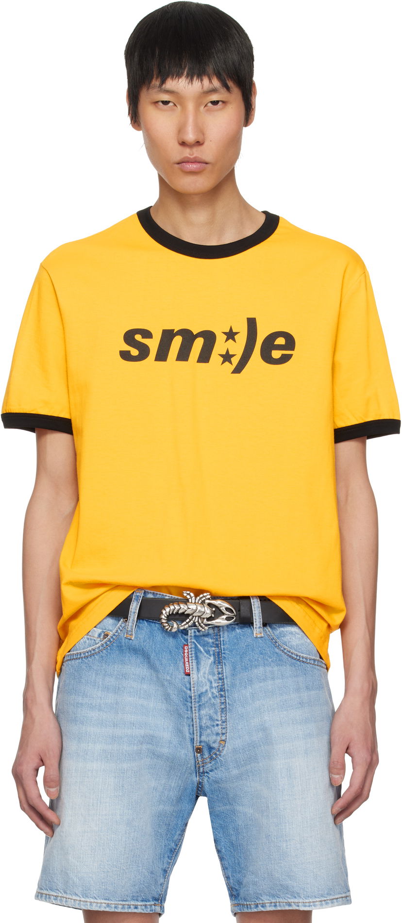 T-shirt MISBHV MISBHV 'Smile' T-Shirt Gul | 250M110