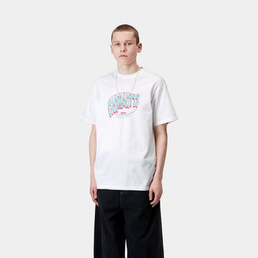 T-shirt Carhartt WIP WIP Hot Script T-Shirt Hvid | I034769_7, 0