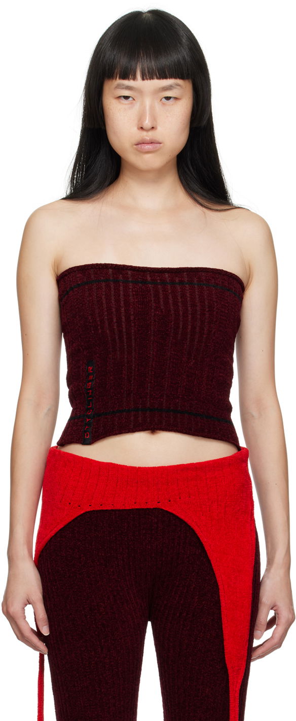 Tanktop Ottolinger Ottolinger Patch Tube Top Rød | 708002