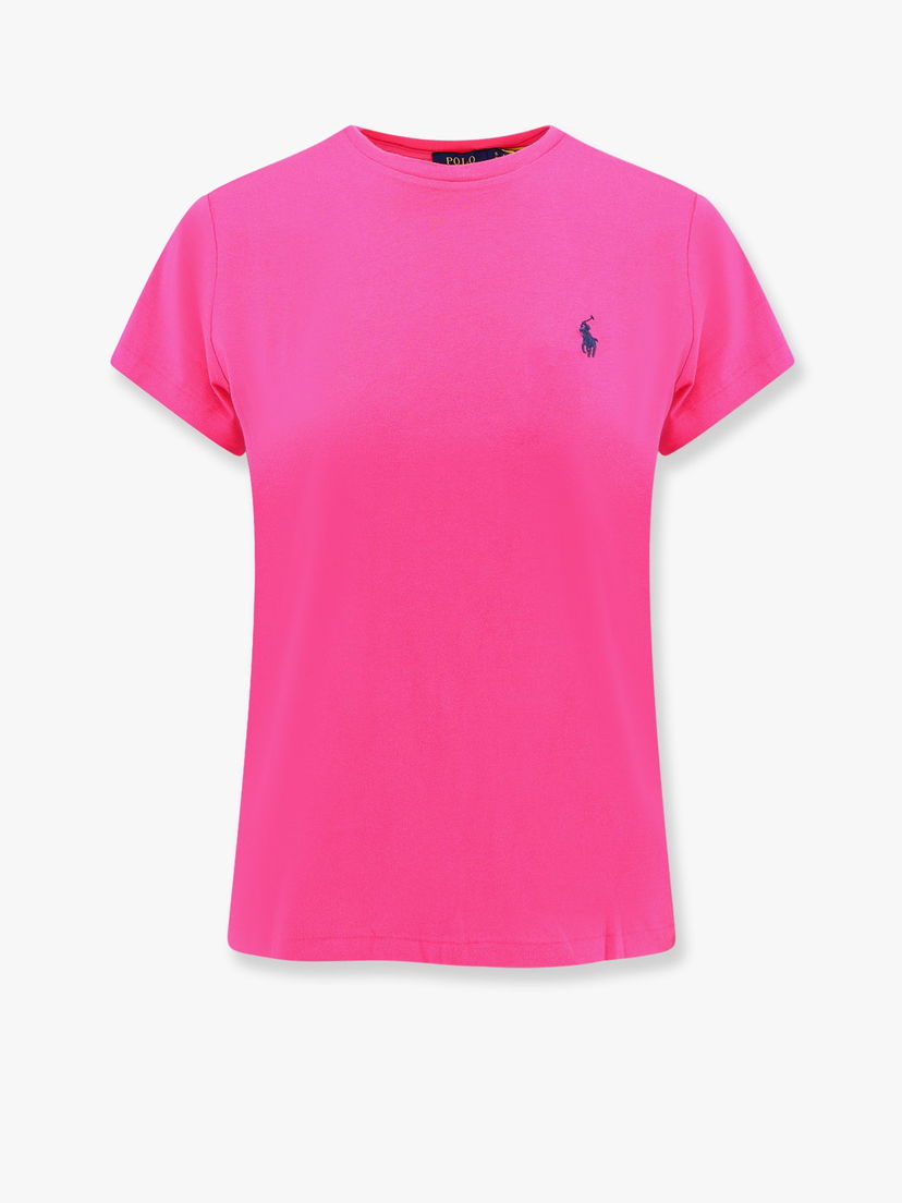 T-shirt Polo by Ralph Lauren Classic Fit Crewneck T-Shirt Lyserød | 211898698031