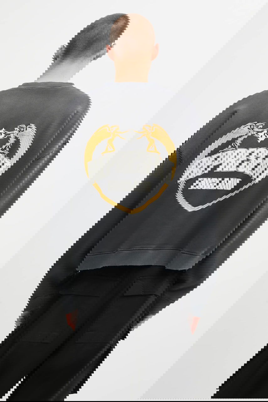 Sweatshirt Represent Clo Represent Angel Border Graphic Sweatshirt Grå | MLM100367, 0