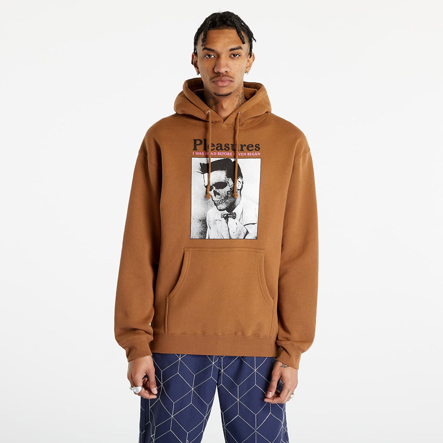 Sweatshirt Pleasures Dead Hoodie Brun | P23SP073 CARAMEL, 0