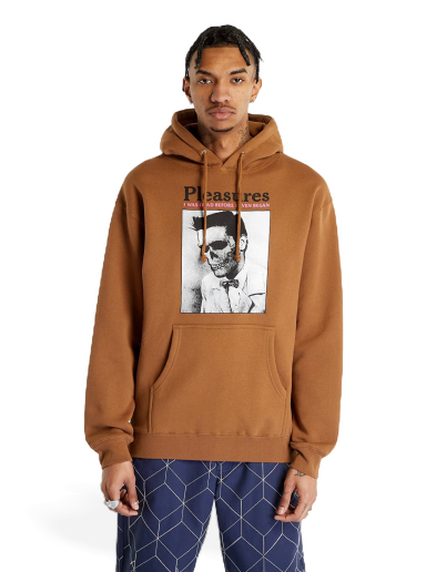 Sweatshirt Pleasures Dead Hoodie Brun | P23SP073 CARAMEL