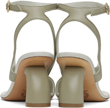 Tilbehør Dries Van Noten Dries Van Noten Asymmetrical Heeled Sandals Grøn | WS251-1304-112, 1