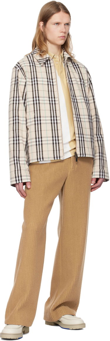Jakke Burberry Burberry Check Cotton Harrington Jacket Beige | 8101040, 3