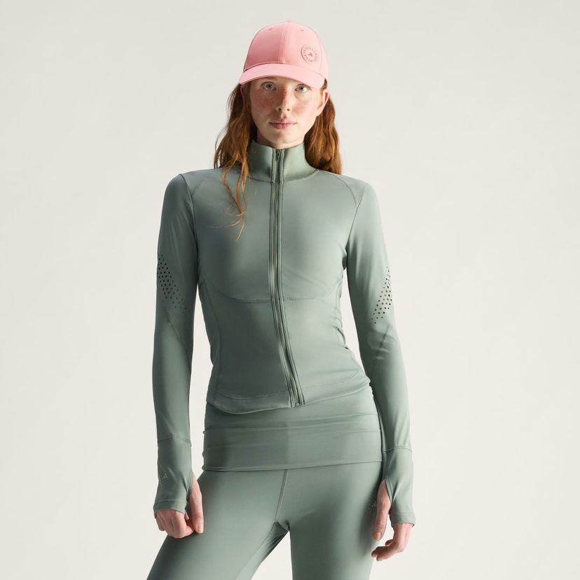 Jakke adidas Performance Training Jacket by Stella McCartney Grøn | JW4552