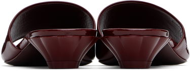 Sneakers og sko CHLOÉ Chloé Flower Heel Sandals Bourgogne | CHC25U09USG, 1