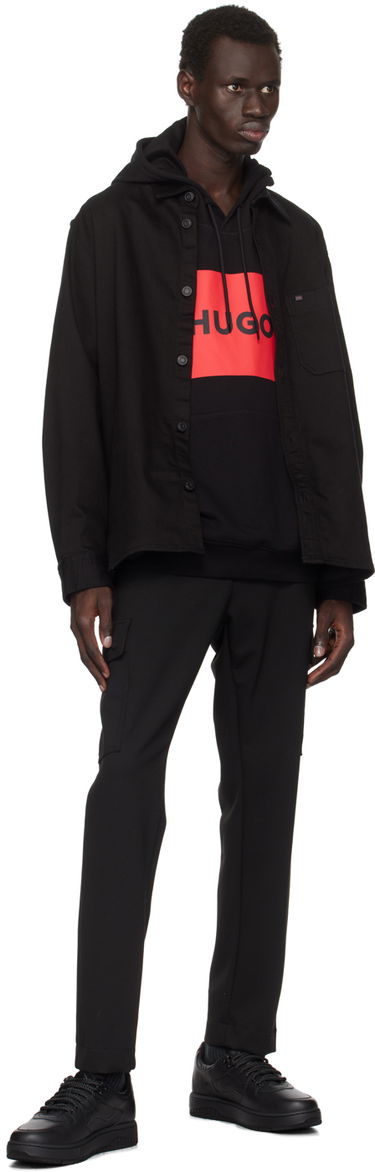 Tøj BOSS Hugo Leather GTX Sort | 50529889, 4