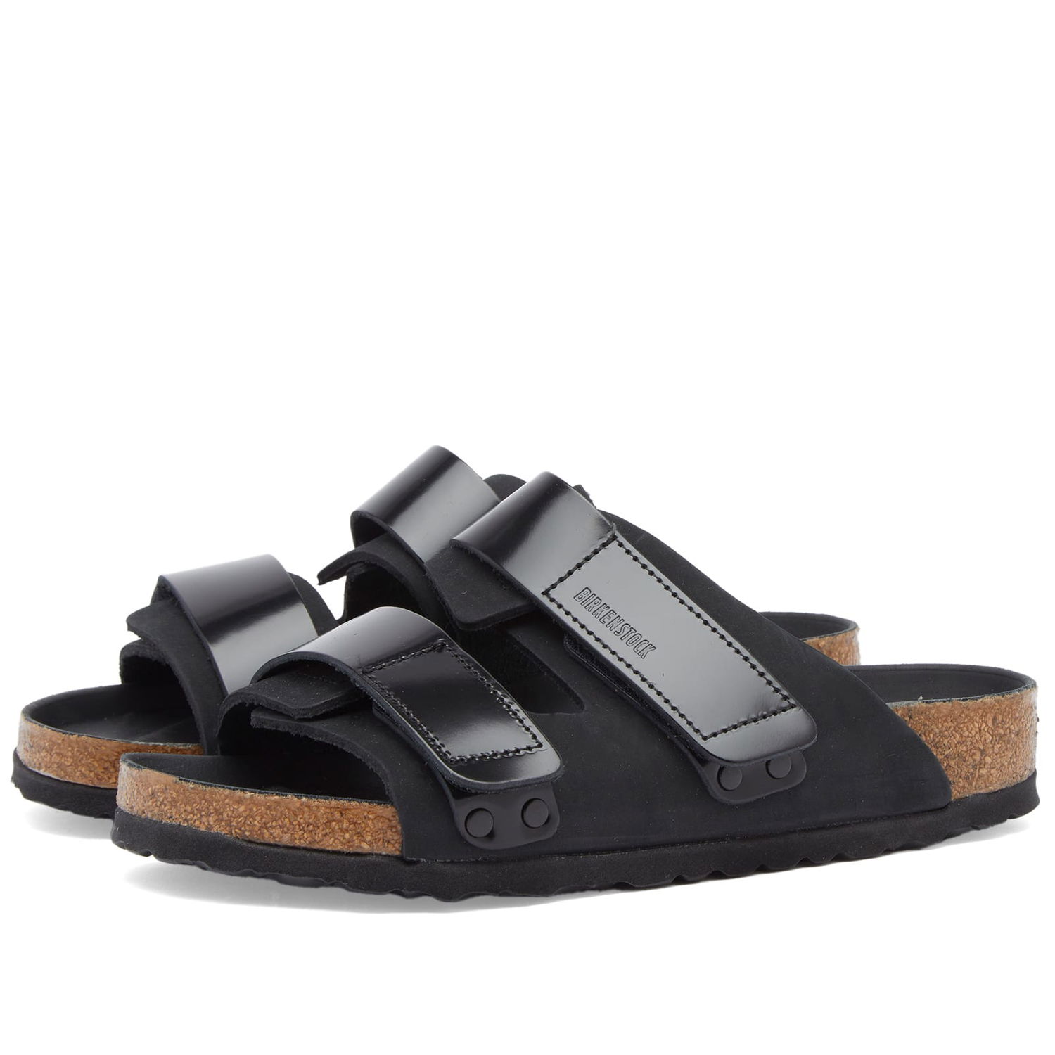 Sneakers og sko Birkenstock Uji Nubuck & High Shine Black Sort | 1026522, 0