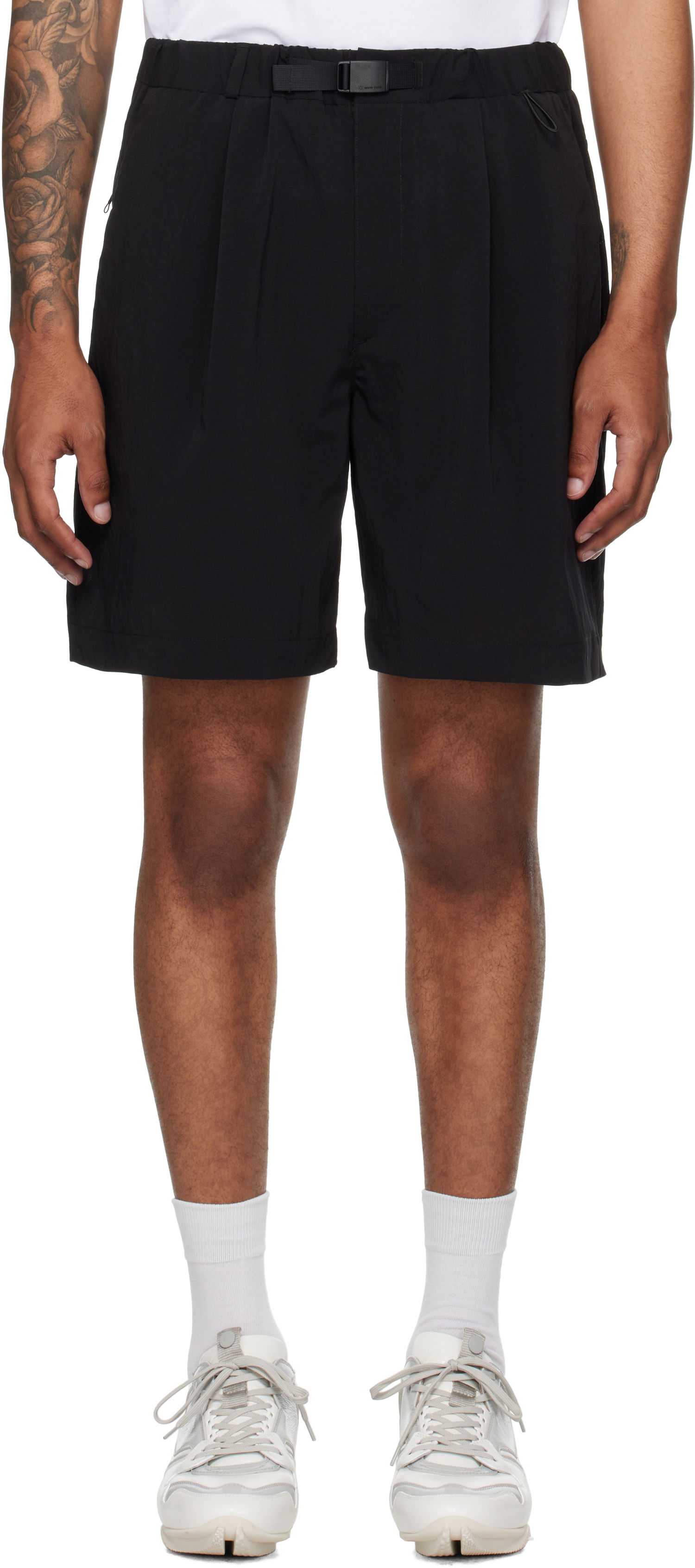 Shorts Snow Peak Breathable Quick Dry Active Shorts Sort | PA-25SU010, 0